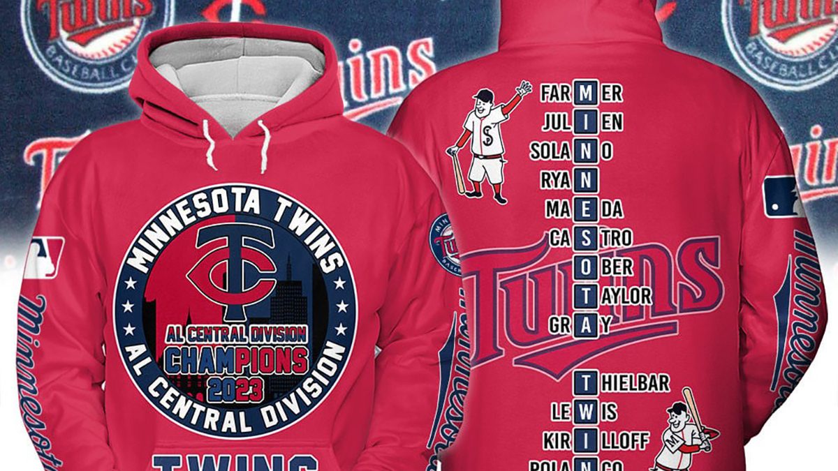 Official this Is Twins Territory 2023 Al Central Division