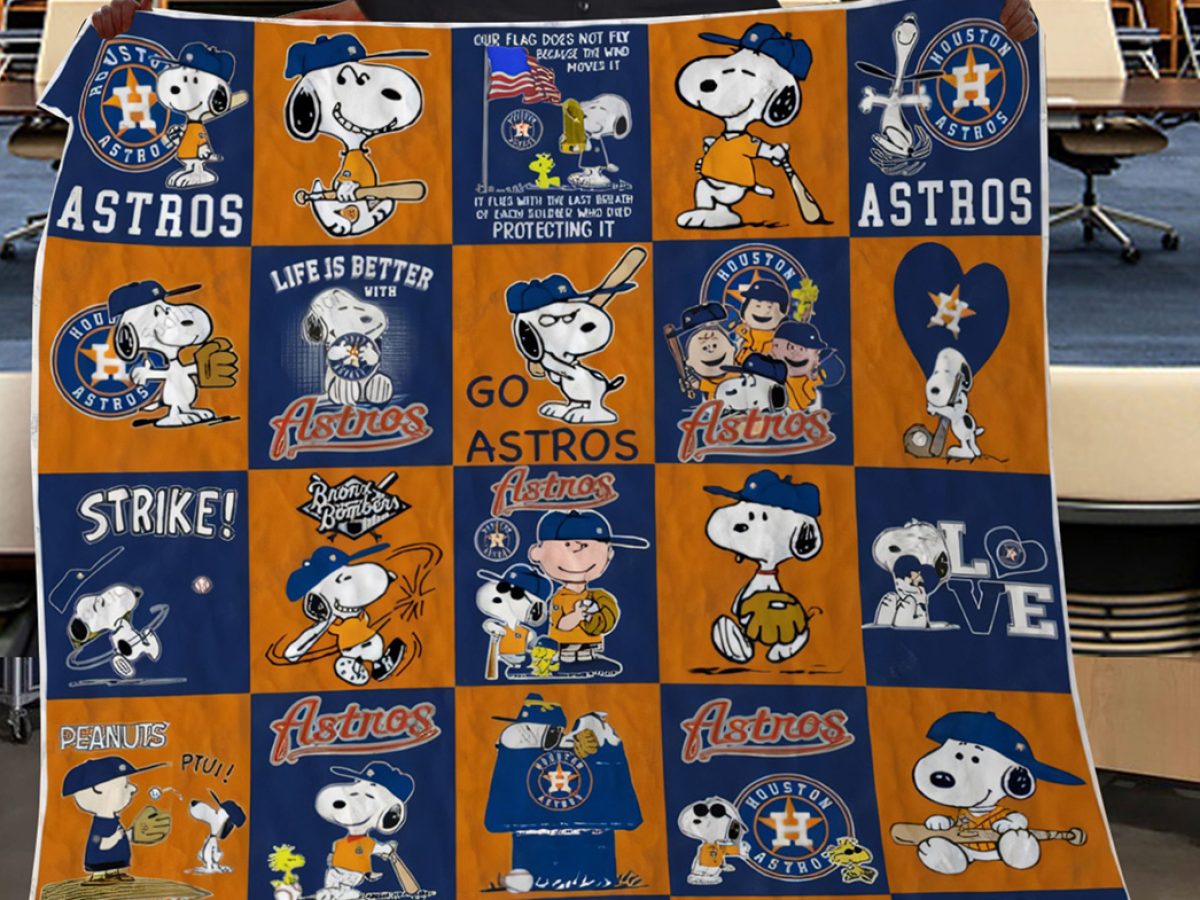 Houston Astros ALCS 2023 Snoopy And Friends Shirt - High-Quality